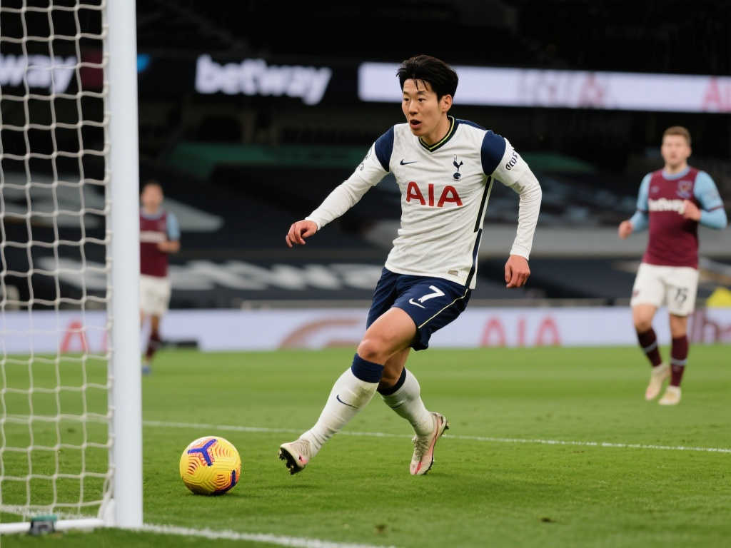 孙兴慜本赛季6轮进5球，效率远超上赛季36场10球